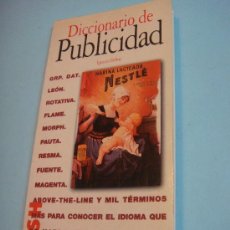 Libros: LIBRO. DICCIONARIO DE PUBLICIDAD. IGNACIO OCHOA. ACENTO EDITORIAL. Lote 34960914