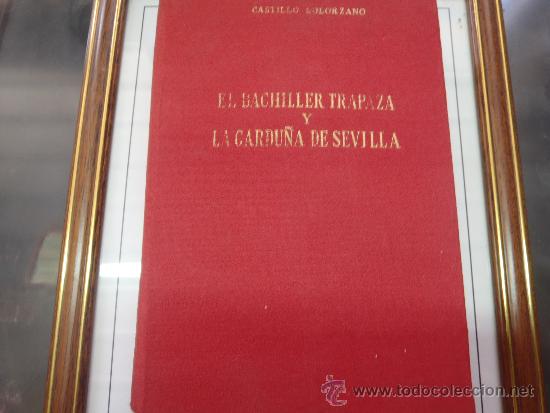 Libros: LIBRO EL BACHILLER TRAPAZA Y LA GARDU&Ntilde;A DE SEVILLA - Foto 1