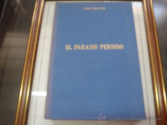 Libros: LIBRO EL PARAISO PERDIDO,EDICIONES ALONSO.1969. - Foto 1