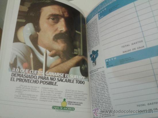 Libros: AGENDA DE AMA DE CASA 1980 - Foto 5