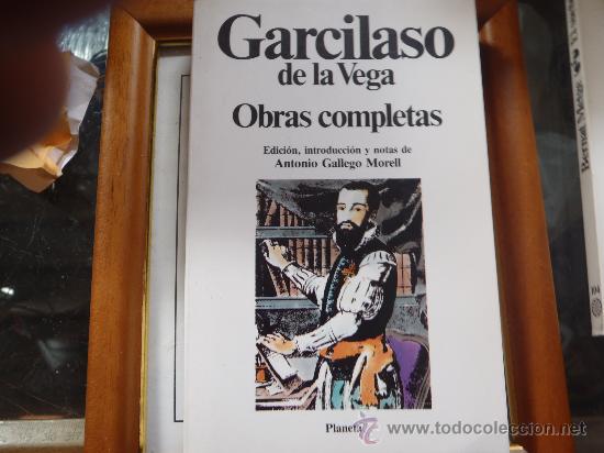 Libros: GARCILASO DE LA VEGA OBRAS COMPLETAS - Foto 1