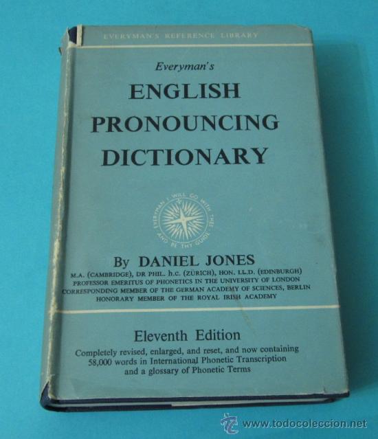 Libros: ENGLISH PRONOUNCING DICTIONARY. DANIEL JONES - Foto 1