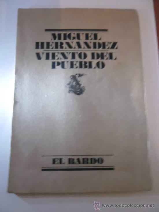 Libros: VIENTO DEL PUEBLO - MIGUEL HERNANDEZ - 1977 - Foto 1