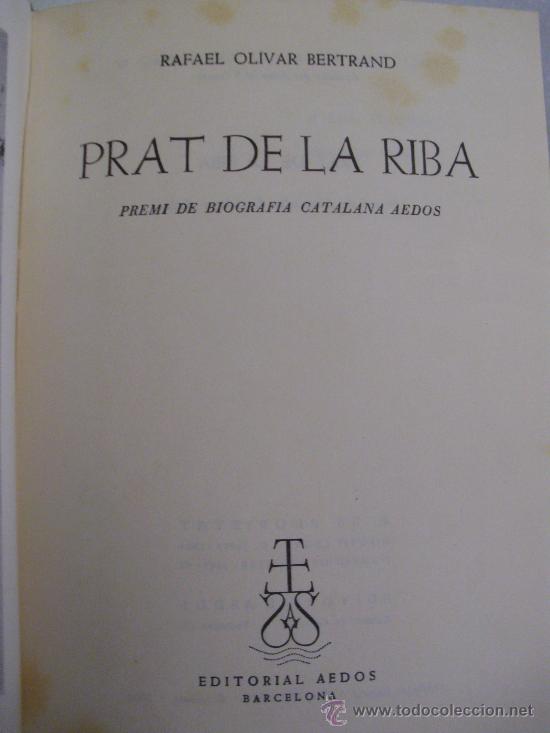 Libros: Prat de la Riba - Foto 1