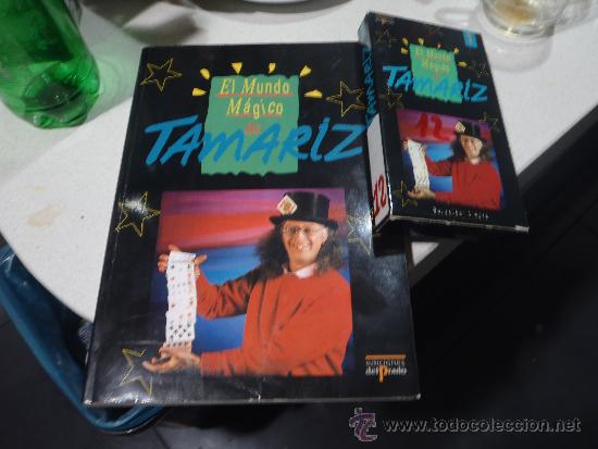 Libros: MAGIA, EL MUNDO MAGICO DE TAMARIZ Y CINTA DE VHS 1991 270 PAGINAS