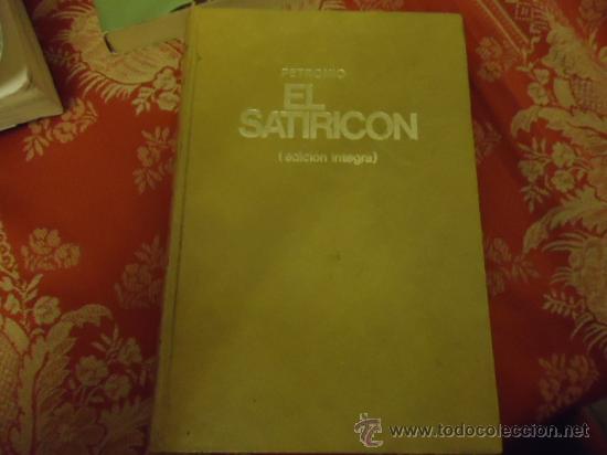 Libros: NACH - PETRONIO EL SATIRICON , EDICION INTEGRA 1973 - Foto 1