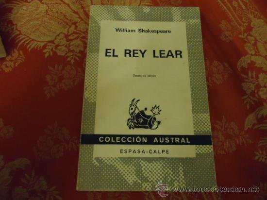 Libros: NACH - EL REY LEAR, ESPASA CALPE - Foto 1