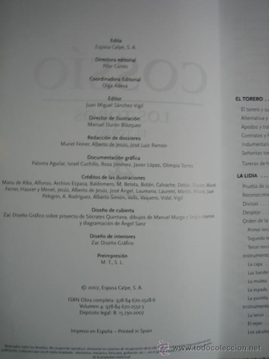 Libros: Libro de toros  El Cossio tomo 4 a&ntilde;o 2007 - Foto 3