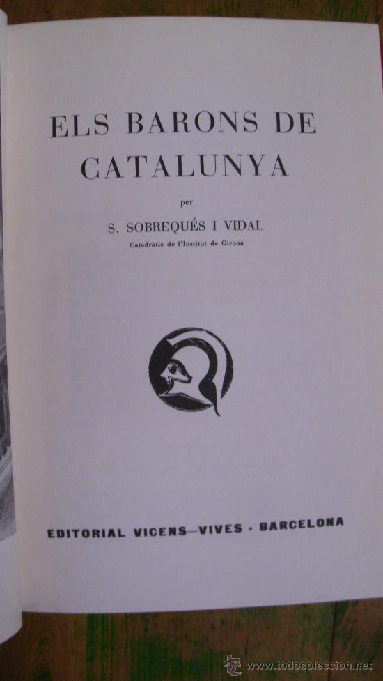 Libros: Els barons de Catalunya - Foto 1