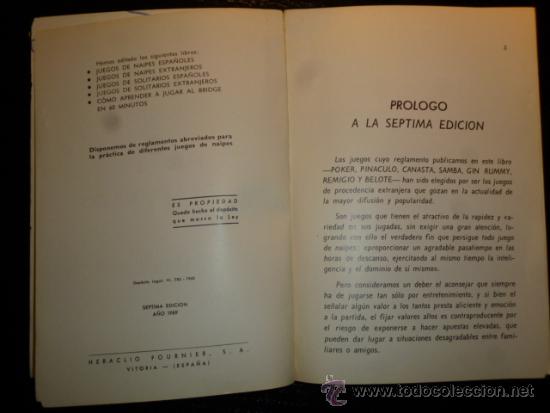Libros: Juegos de naipes extranjeros 1969 - Foto 2