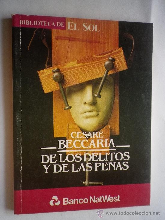 Libros: DE LOS DELITOS Y DE LAS PENAS - Foto 1
