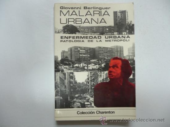 books: MALARIA URBANA - BERLINGUER, GIOVANNI TDK130 -