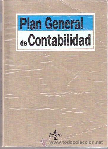 Libros: LIBRO - PLAN GENERAL DE CONTABILIDAD - TECNOS - 1996 - Foto 1