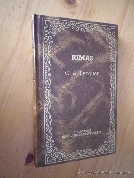 Libros: RIMAS  POR GUSTAVO ADOLFO BECQER - Foto 1