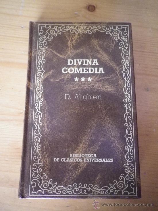 Libros: DIVINA COMEDIA TERCERA PARTE POR DANTE ALIGHIERI - Foto 1