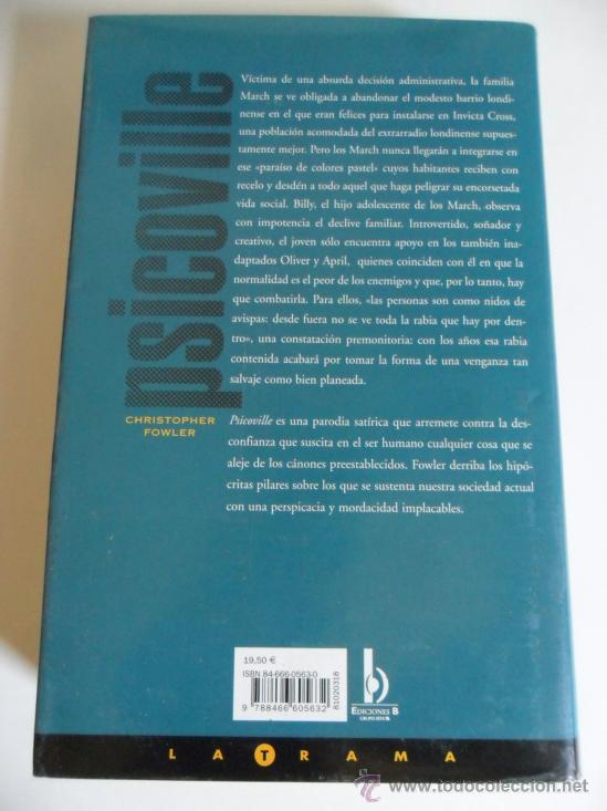 Libros: PSICOVILLE . CHRISTOPHER FOWLER - Foto 2