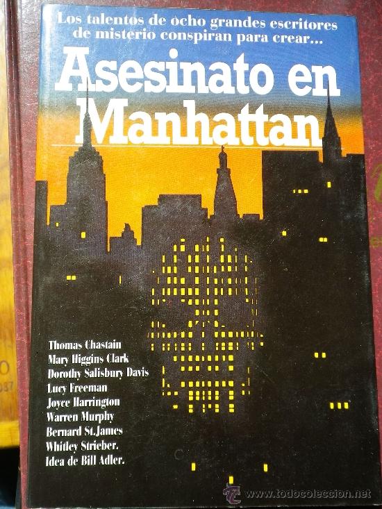 Libros: ASESINATO EN MANHATTAN CHASTAIN, THOMAS y otros - Foto 1