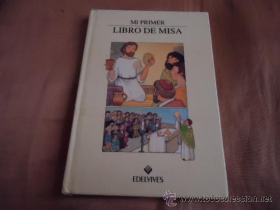 Libros: MI PRIMERO LIBRO DE MISA, - EDELVIVES - Foto 1