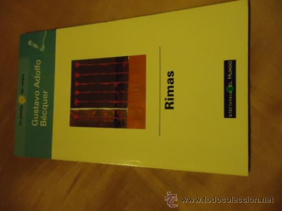 Libros: POESIA - RIMAS - GUSTAVO ADOLFO BECQUER - Foto 1