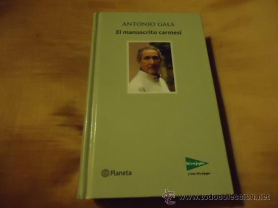 Libros: ANTONIO GALA - EL MANUSCRITO CARMESI - Foto 1