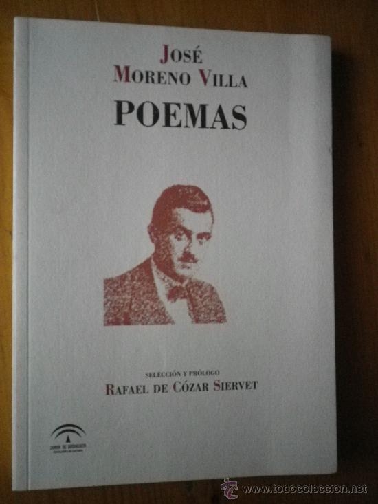 Libros: Poemas.   Moreno Villa, Jos&eacute;. - Foto 1