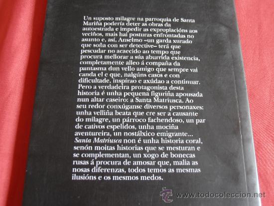 Libros: SANTA MATRIUSCA, IRIA L&Oacute;PEZ TEIXEIRO - Foto 2