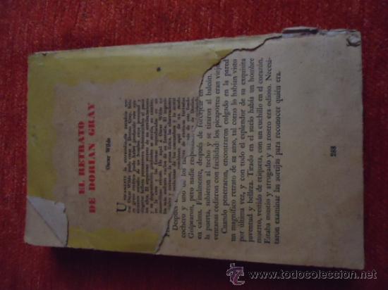 Libros: OSCAR WILDE - EL RETRATO DE DORIAN GRAY - Foto 2