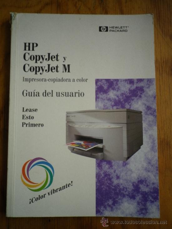 Libros: HP COPY JET Y COPY JET M  GUIA DEL USUARIO - Foto 1