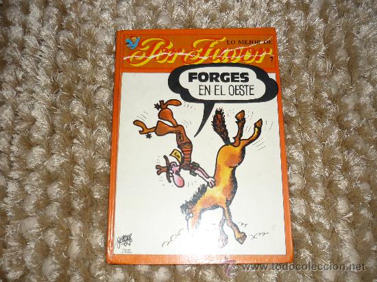 Libros: LIBRO  FORGES EN EL OESTE. EDITORIAL PUNCH 1975. HUMOR - Foto 1