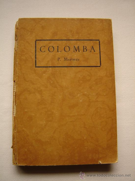 Libros: COLOMBA, ANTIGUA EDICI&Oacute;N RUBI&Ntilde;OS EDITOR; - Foto 1