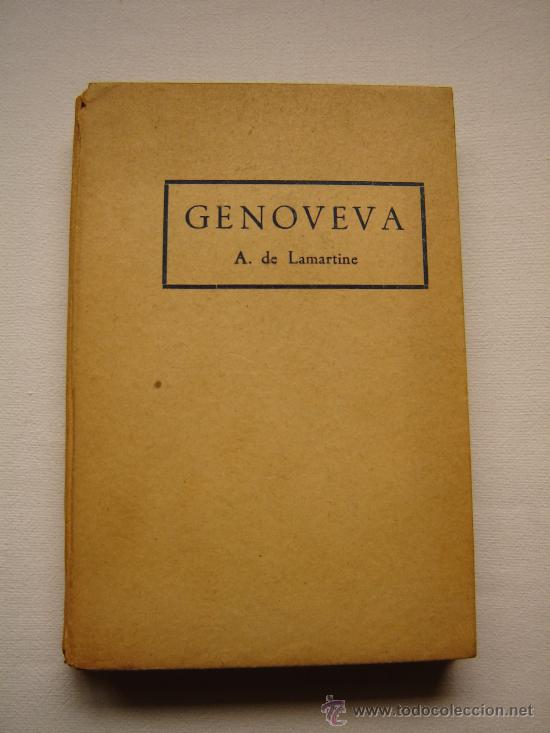 Libros: GENOVEVA, ANTIGUA EDICI&Oacute;N RUBI&Ntilde;OS EDITOR; - Foto 1