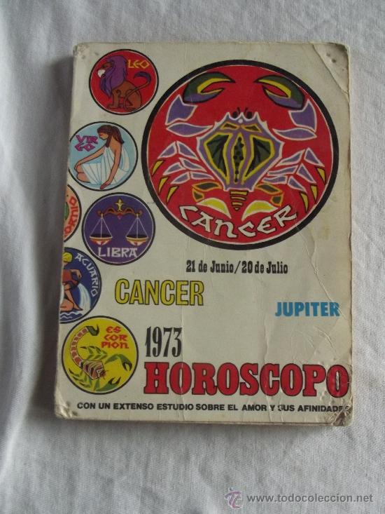 Libros: HOROSCOPO 1973 CANCER - Foto 1