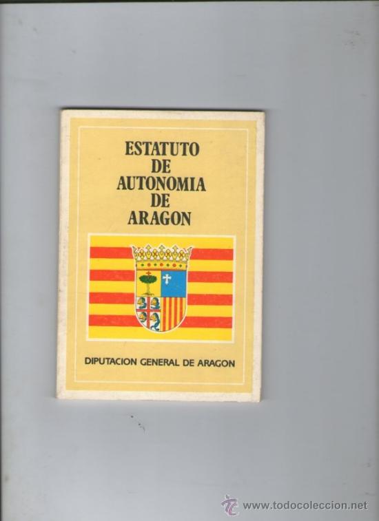 Libros: ESTATUTO DE AUTONOMIA DE ARAGON - Foto 1
