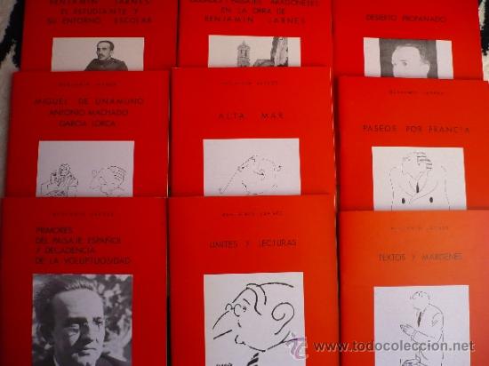 Libros: Cuadernos Jarnesianos. Benjam&iacute;n Jarn&eacute;s. 12 cuadernos, completo. - Foto 2
