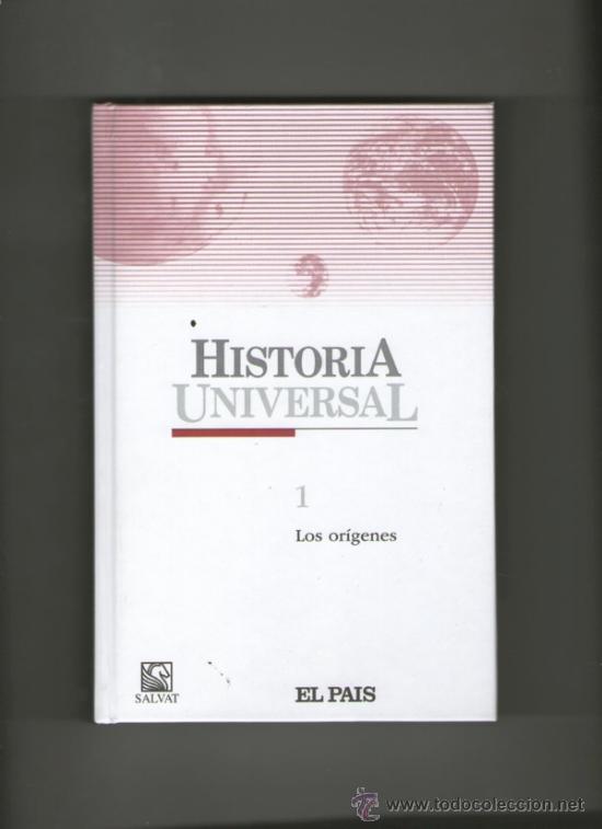 Libros: HISTORIA UNIVERSAL.1. LOS ORIGENES. EL PAIS. SALVAT. - Foto 1