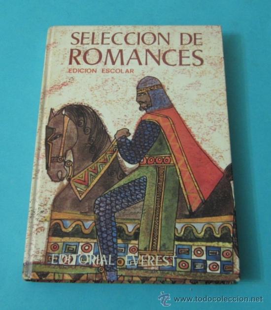 Libros: SELECCI&Oacute;N DE ROMANCES. EDICI&Oacute;N ESCOLAR. ILUSTRACIONES TEO - Foto 1