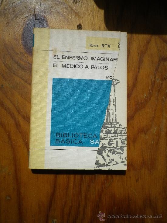 Libros: EL ENFERMO IMAGINARIO. EL MEDICO A PALOS MOLIERE - Foto 1
