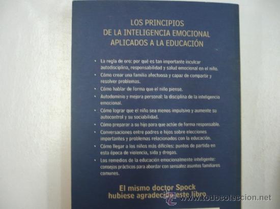 Libros: EDUCAR CON INTELIGENCIA EMOCIONAL - VV.AA. TDK147 - - Foto 2