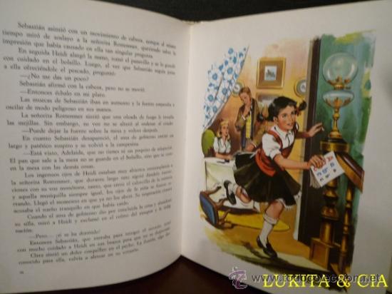 Libros: HEIDI - EDITORIAL FHER - J. SPYRI - Foto 5