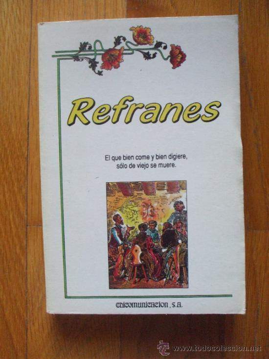 Libros: REFRANES, Javier Tapia Rodriguez, - Foto 1