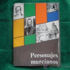 Libros: PERSONAJES MURCIANOS. Lote 38840023