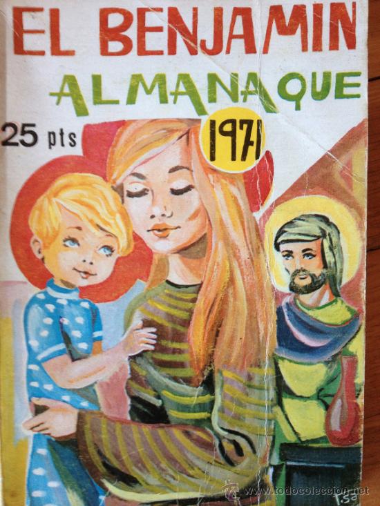 Libros: Precioso Almanaque de 1971 - BENJAMIN - Foto 1