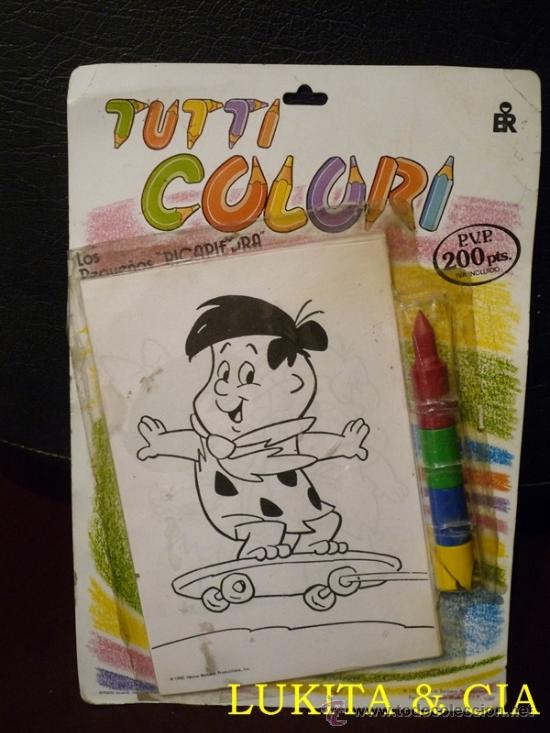 Libros: TUTTY COLORI - LOS PEQUE&Ntilde;OS PICAPIEDRA - Foto 1
