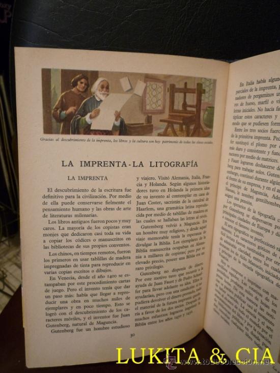 Libros: DE FRENTE HACIA EL PROGRESO - EDITORIAL CANT&Aacute;BRICA1961 - Foto 5