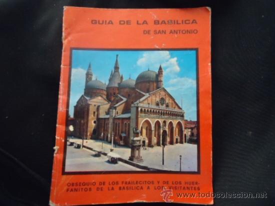 Libros: guia de la basilica de san antonio de padua, librito - Foto 1