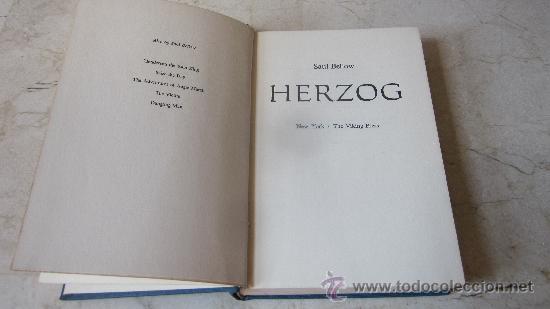 Libros: SAUL BELLOW - HERZOG - THE VIKING PRESS 1964 - Foto 1