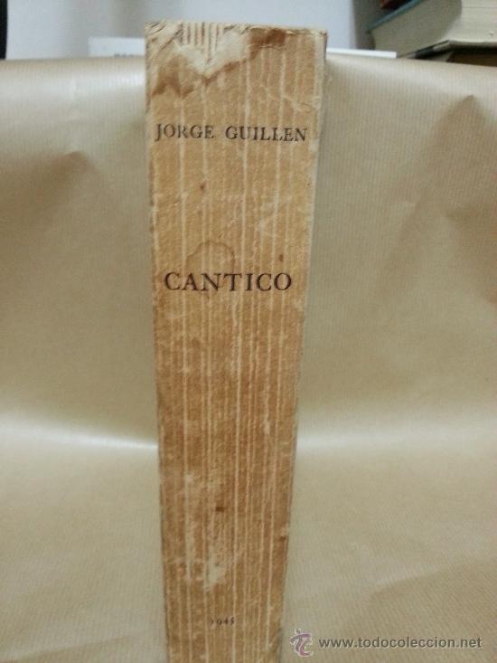 Libros: &rdquo;CANTICO, Fe de Vida.&rdquo; - &rdquo;Guill&eacute;n,Jorge.&rdquo; - Foto 2