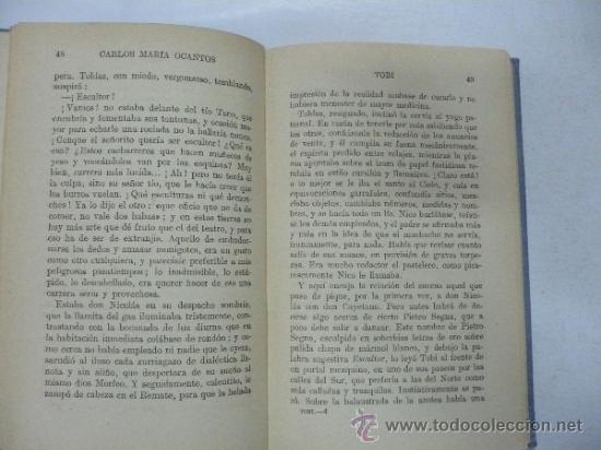 Libros: TOBI. - OCANTOS, CARLOS MAR&Iacute;A. TDK98 - - Foto 2