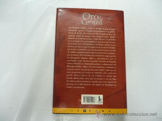 Libros: EL ORO Y LA CENIZA. - ELIETTE AB&Eacute;CASSIS. TDK81 - - Foto 2
