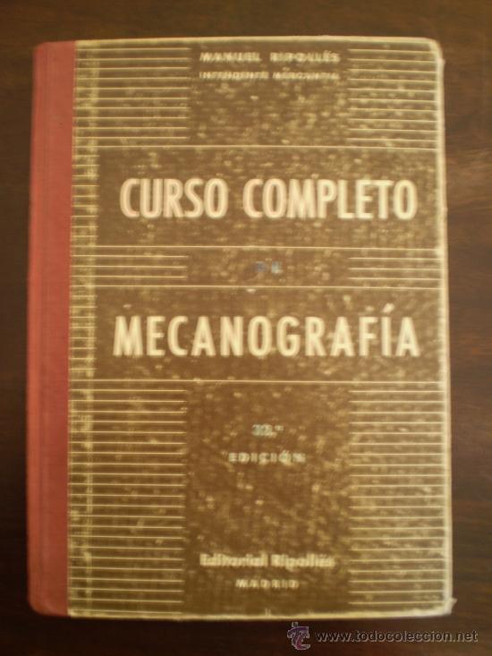 Libros: CURSO COMPLETO DE MECANOGRAFIA - Foto 1